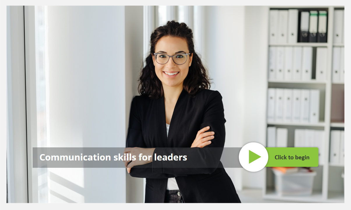 communication skills for leaders - title page